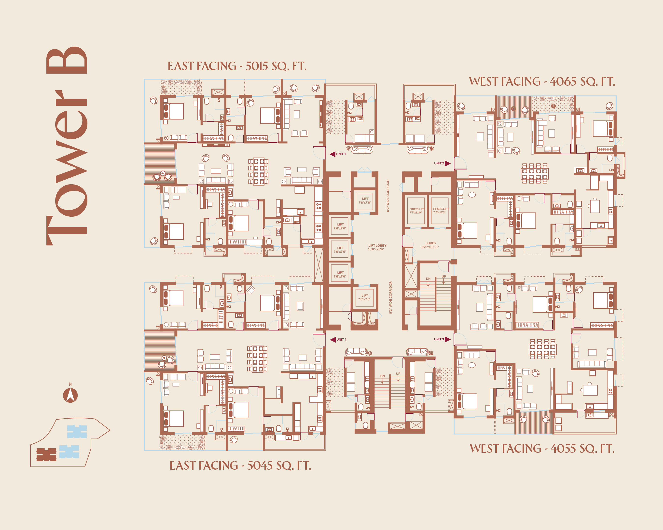 Encanto Tower B Floor Plan